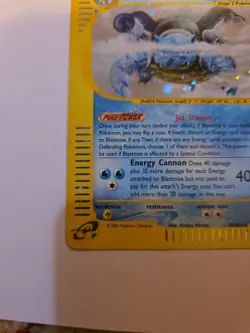 Pokemon 2002 Expedition Blastoise #4/165 Holo Card TCG - Image 5
