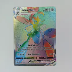 Scizor Vmax 193/189 Secret Rare Darkness Ablaze NM Pokemon TCG Card - Image 1