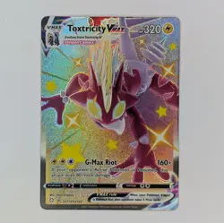 Toxtricity VMAX SV113/SV122 Shining Fates: Shiny Vault Pokemon Card NM - Image 1