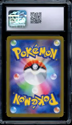 CGC 10 Ninetales AR 110/108 Ruler of the Black Flame Pokemon Japanese Card 2023 - Image 2