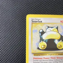 Snorlax 30/130 Base Set 2 Non-Holo Rare Pokemon Card NM - Image 2