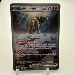 Ting-Lu EX 263/193 Sv02: Paldea Evolved Holo Card Near Mint Condition - Image 1