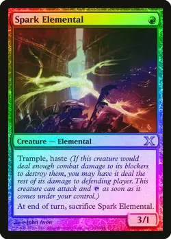 Spark Elemental - Foil - 10th Edition - Magic the Gathering MTG - Image 1