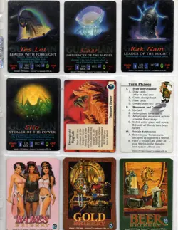 Guardians CCG 1995 FPG Card lot of 500+ Cards Very Good condition - Image 1