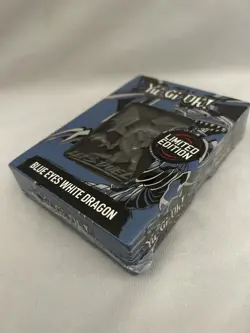 Yu-Gi-Oh! Blue Eyes White Dragon 🐉 Metal Card - Limited Edition NEW & SEALED - Image 4