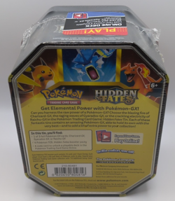 Pokemon TCG Hidden Fates Charizard GX Tin Trading Card Game Set New Sealed Unit - Image 2