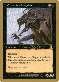 Phyrexian Negator SB Sideboard - Jakub Slemr - World Championship - MTG - Image 1