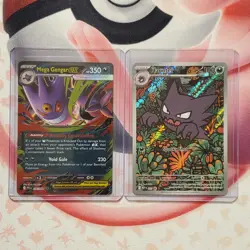 Haunter 027 Promo + Mega Gengar ex 056/094 - Box Fresh - Pokemon Card Lot #905 - Image 1