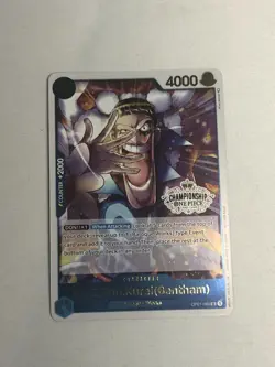 One Piece Card Game Mr. 2 Bon Kurei (Bentham) OP01-084 Store Championship Vol. 2 - Image 1