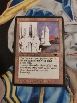 Ivory Tower MTG Antiquities Uncommon Artifact Near-Mint x1 GG3 - Image 1