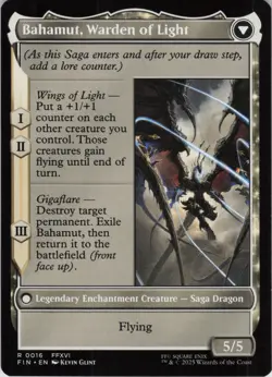 Dion, Bahamut's Dominant R FINAL FANTASY 16 NM Normal MTG - Image 1