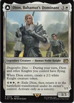 Dion, Bahamut's Dominant R FINAL FANTASY 16 NM Normal MTG - Image 2