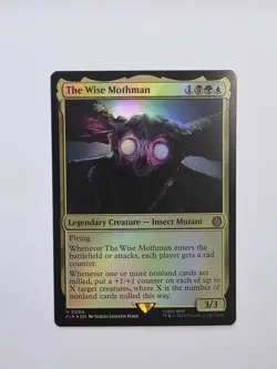 The Wise Mothman - 4 - NM Foil - Universes Beyond: Fallout - MTG - Image 1