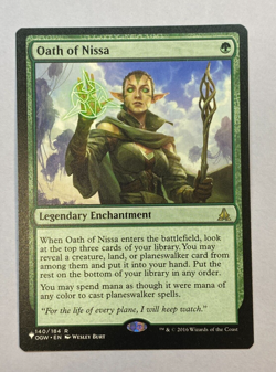 MTG - Oath of Nissa - NM - The List - Mystery Booster 2 - Image 1