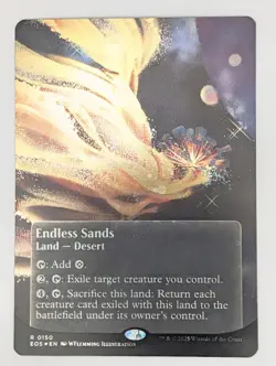 [1 Swirl 🌀] Endless Sands (Borderless Galaxy Foil) (EOS 150) Edge Of Eternities - Image 1