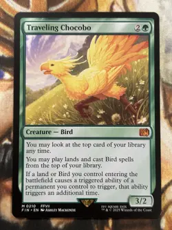 Traveling Chocobo Mythic 0210 (Regular) MTG Final Fantasy English - NM 🔥 - Image 1