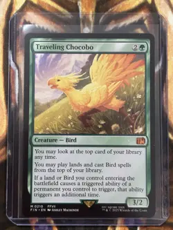 Traveling Chocobo Mythic 0210 (Regular) MTG Final Fantasy English - NM 🔥 - Image 3