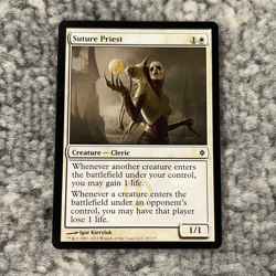 Suture Priest MTG New Phyrexia Magic The Gathering Light Play LP - Image 1
