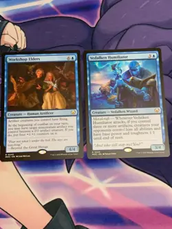 C1832 MAGIC GATHERING MTG MARCH MACHINE WORKSHOP ELDERS VEDALKEN HUMILIATOR NM - Image 1