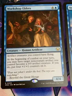 C1832 MAGIC GATHERING MTG MARCH MACHINE WORKSHOP ELDERS VEDALKEN HUMILIATOR NM - Image 2