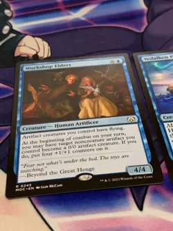 C1832 MAGIC GATHERING MTG MARCH MACHINE WORKSHOP ELDERS VEDALKEN HUMILIATOR NM - Image 3