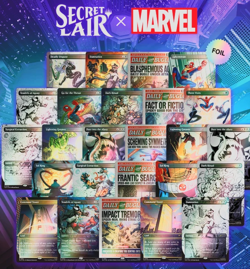 MTG Secret Lair FOIL Bundle Spider-Man! PLUS Mana Symbiote Raised Foil - Image 3
