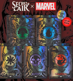 MTG Secret Lair FOIL Bundle Spider-Man! PLUS Mana Symbiote Raised Foil - Image 4