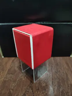 Mtg Ultra Pro Deck Box Leather Guild Boros Slightly Used Alcove Flip Magnetic - Image 2