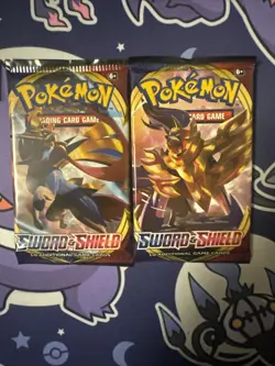 Pokemon Sword & Shield Base Set Booster Packs 2 Packs - Image 1