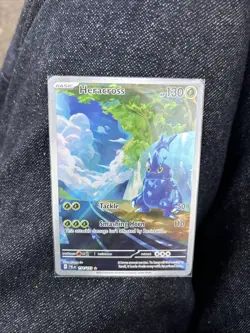 Pokemon Heracross Card 194/193 Paldea Evolved AR Holo, MINT CONDITION - Image 1