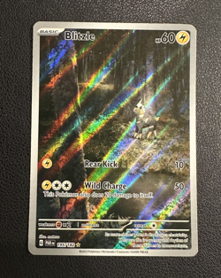 Blitzle 195/182 SV04 PAR Paradox Rift Holo Full Art Rare Pokemon NM Near Mint - Image 1