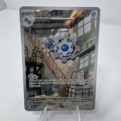 Klang 140/086 IR Illustration Rare Black Bolt Pokemon NM Pack Fresh TCG - Image 2