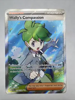 Pokemon Tcg Wally’s Compassion 176/132 Full Art Ultra Rare - Mega Evolution - Image 1