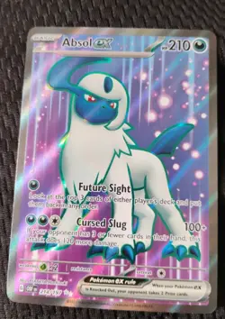 Pokemon TCG Obsidian Flames Absol ex 214/197 Ultra Rare NM - Image 1