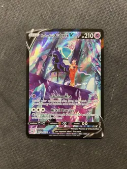 Pokemon TCG Shadow Rider Calyrex V TG17/TG30! NM Condition! See Description! - Image 1