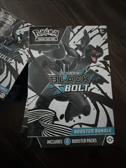 POKEMON TCG SCARLET & VIOLET BLACK BOLT BOOSTER BUNDLE SEALED SURGING SPARKS NEW - Image 1
