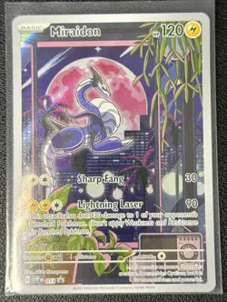 Pokemon TCG Miraidon SVP Black Star Promos SVP013 Holo Promo Promo - Image 1