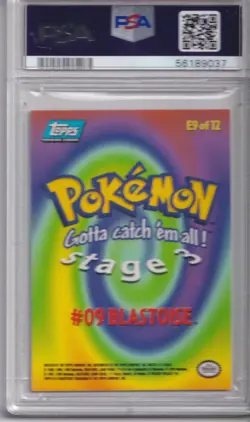 Pokemon-1999 TOPPS Blastoise #9 PSA 9 (513) - Image 2
