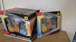 7 Pokemon Scarlet Violet PRISMATIC EVOLUTIONS POSTER COLLECTION Boxes W/ CASE - Image 4