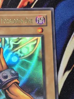 Yugioh Left Leg of The Forbidden One - FOIL LINE MISPRINT ERROR - 1st Ed LOB - Image 4
