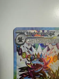 Pokemon TCG Surging Sparks : Hydreigon EX 223/191 Secret Rainbow Rare SIR 2024 - Image 4