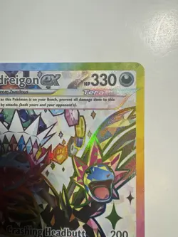 Pokemon TCG Surging Sparks : Hydreigon EX 223/191 Secret Rainbow Rare SIR 2024 - Image 5
