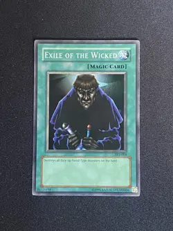 2002 Exile of the Wicked TP2-004 Yugioh Tournament Pack 2 Super Rare NM-VLP - Image 1