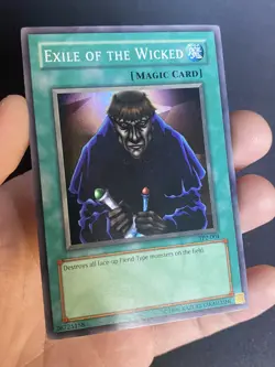 2002 Exile of the Wicked TP2-004 Yugioh Tournament Pack 2 Super Rare NM-VLP - Image 3