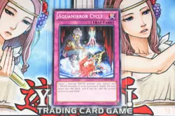 YuGiOh Trap Card Aquamirror Cycle GAOV-EN079 Unlimited Edition Common - Image 1