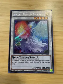 Yugioh 1x Armades Keeper of Boundaries MP14-EN095 Secret Rare 1st Ed VLP - Image 1