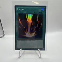 Raigeki LOB-053 Super Rare Unlimited YuGiOh - Image 1