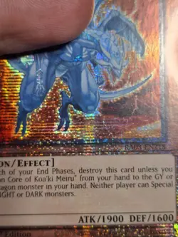 Yu-Gi-Oh! Koa'ki Meiru Drago | Quarter Century Secret Rare Card | RA03-EN218 - Image 3