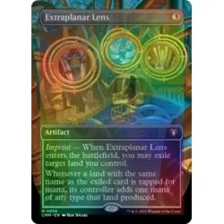 FOIL EXTRAPLANAR LENS (BORDERLESS) Commander Masters Magic MTG MINT CARD - Image 1