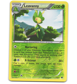 Pokemon 2011 Light Play Leavanny Emerging Powers REVERSE 7/98 Card - Image 1